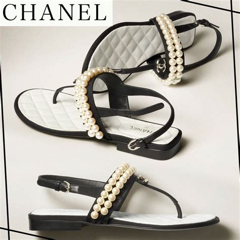 chanel sandals cheap|chanel sandals shop online.